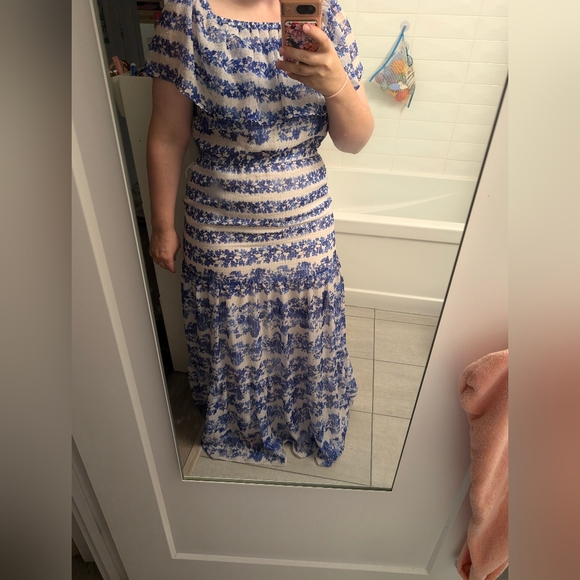 Eliza J long maxi floral dress - Picture 2 of 4